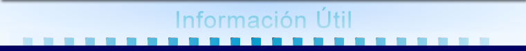 Información Útil