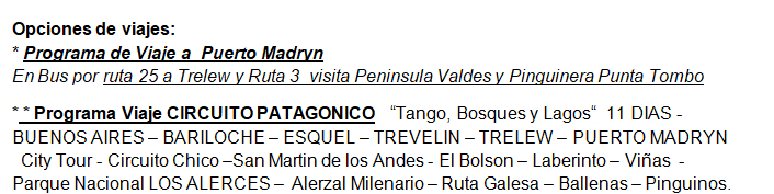 viajes